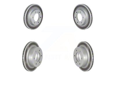 Vented 6-Lug Rotors; Front and Rear (19-25 Ranger, Excluding Raptor)