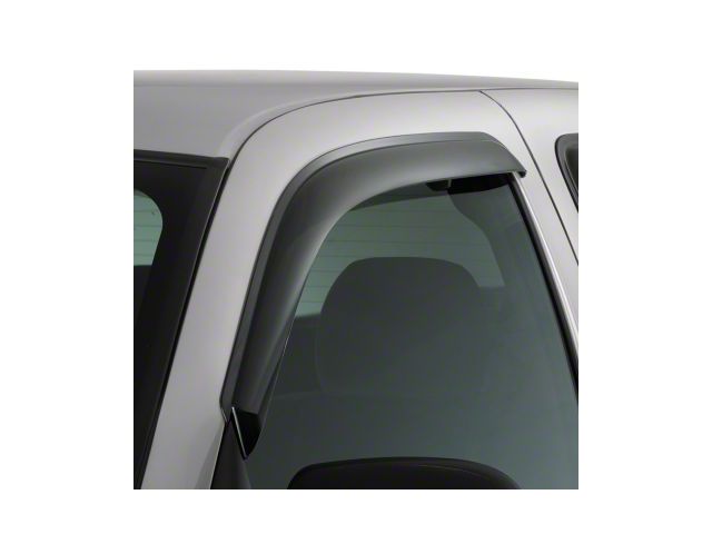 Ventvisor Window Deflectors; Front and Rear; Dark Smoke (19-23 Ranger SuperCab)