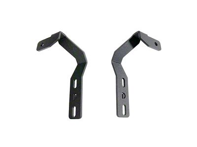 Go Rhino XE Hood Light Mount; Textured Black (19-23 Ranger)