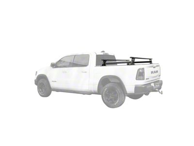 Go Rhino XRS Cross Bars for Tonneau Covers; Textured Black (19-25 Ranger)