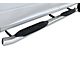 Raptor Series 4-Inch Curved OE Style Oval Nerf Side Step Bars; Polished Stainless Steel (04-08 F-150 SuperCrew)
