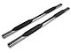 Raptor Series 4-Inch Straight Oval Nerf Side Step Bars; Body Mount; Polished Stainless Steel (14-18 Silverado 1500)