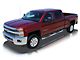 Raptor Series 4-Inch OE Style Curved Oval Side Step Bars; Body Mount; Polished Stainless Steel (07-13 Silverado 1500)