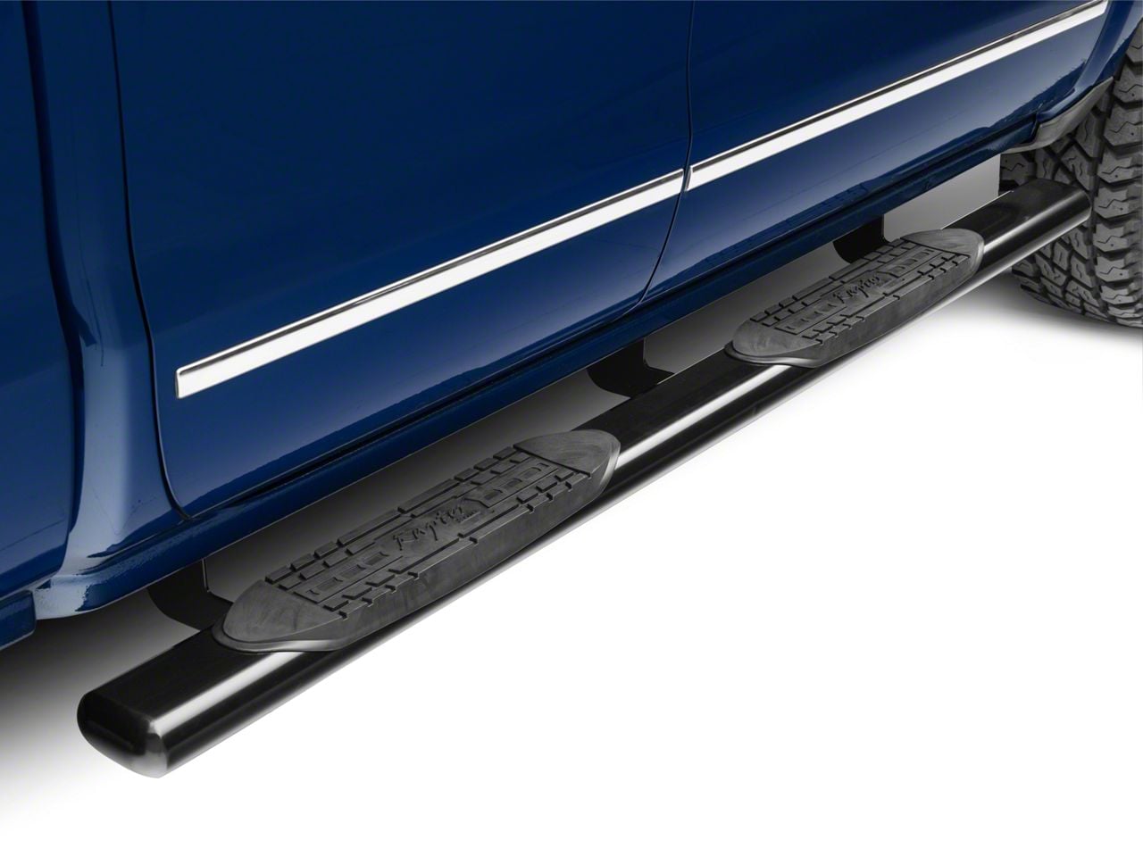 Raptor Series Silverado 5 in. Magnum Straight Oval Rocker Mount Side ...