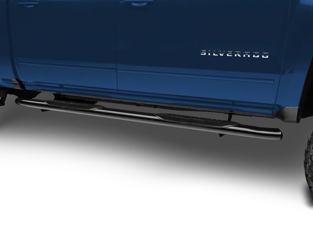 Raptor Series Silverado 5 in. OE Style Curved Oval Rocker Mount Side ...