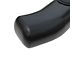 Raptor Series 5-Inch OE Style Curved Oval Side Step Bars; Rocker Mount; Black (14-18 Sierra 1500)