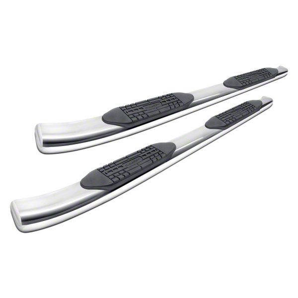 Raptor Series Canyon 4-Inch OE Style Curved Oval Side Step Bars ...