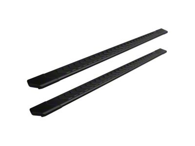 Raptor Series 5-Inch OEM Style Full Tread Slide Track Running Boards; Black Textured (15-22 Colorado Extended Cab)