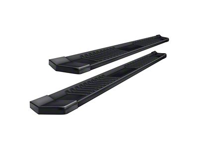 Raptor Series 6-Inch OEM Style Slide Track Running Boards; Black Textured (15-22 Colorado Crew Cab)