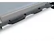 Raptor Series 5-Inch Oval Wheel to Wheel Side Step Bars; Polished Stainless Steel (11-16 F-350 Super Duty SuperCrew w/ 6-3/4-Foot Bed; 11-16 F-350 SuperDuty DRW w/ 8-Foot Bed)