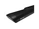 Raptor Series 5-Inch Oval Style Slide Track Running Boards; Black Textured (17-24 F-350 Super Duty SuperCrew)