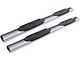 Raptor Series 6-Inch Straight Oval Side Step Bars; Polished Stainless Steel (09-18 RAM 1500 Quad Cab)