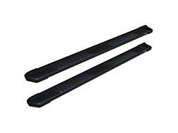 Raptor Series 6-Inch OEM Style Slide Track Running Boards; Black Textured (10-26 RAM 3500 Crew Cab)