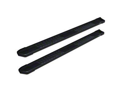 Raptor Series 6-Inch OEM Style Slide Track Running Boards; Black Textured (19-25 Ranger SuperCrew)