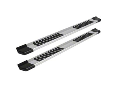 Raptor Series 6-Inch OEM Style Slide Track Running Boards; Brushed Aluminum (19-23 Ranger SuperCab)