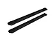 Raptor Series 6-Inch OEM Style Slide Track Running Boards; Black Textured (07-18 Sierra 1500 Extended/Double Cab)