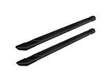 Raptor Series 5-Inch Tread Step Slide Track Running Boards; Black Textured (17-26 F-250 Super Duty SuperCab)