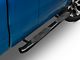 Raptor Series 4-Inch Curved OE Style Oval Nerf Side Step Bars; Black (04-14 F-150)