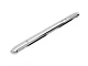 Raptor Series 5-Inch OE Style Curved Oval Side Step Bars; Polished Stainless Steel (04-14 F-150)