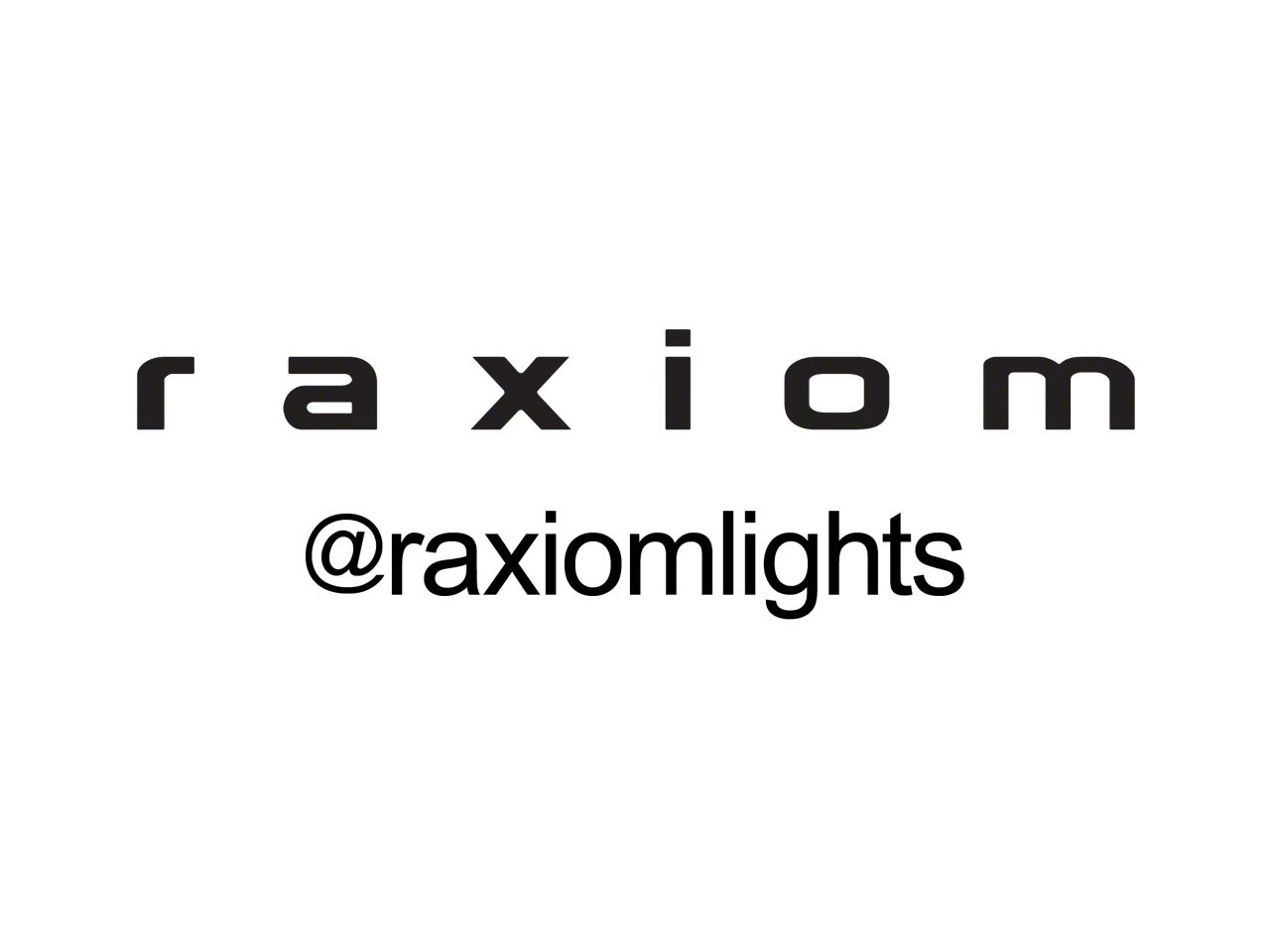 Raxiom F-150 Lighting