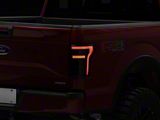 Raxiom LDS Series LED Tail Lights; Black Housing; Smoked Lens (15-20 F-150)
