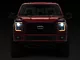 Raxiom LED Projector Headlights with LED Amber DRL; Black Housing; Clear Lens (15-17 F-150 w/ Factory Halogen Headlights)