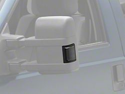 Raxiom V2 LED Side Mirror Marker Lights; Smoked (08-16 F-250 Super Duty w/ Factory Mirrors)
