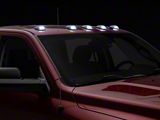 Raxiom Axial Series LED Cab Roof Clearance Lighting; White; Clear Lens (03-18 RAM 2500 w/ Factory Clearance Lights)