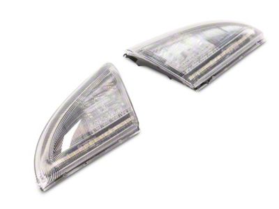 Raxiom Axial Series Mirror LED Turn Signal for Non-Towing Mirrors; Clear (10-18 RAM 2500)