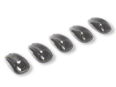 Raxiom Axial Series LED Cab Roof Clearance Lighting; Amber; Smoked Lens (03-18 RAM 3500 w/ Factory Clearance Lights)