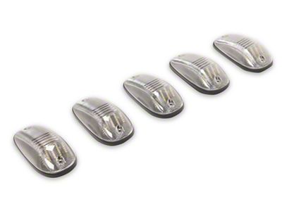 Raxiom Axial Series LED Cab Roof Clearance Lighting; White; Clear Lens (03-18 RAM 3500 w/ Factory Clearance Lights)