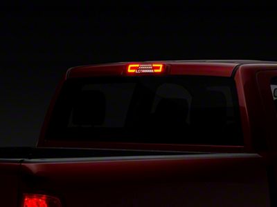 Raxiom V2 LED Third Brake Light; Chrome Housing; Red Lens (10-18 RAM 3500)