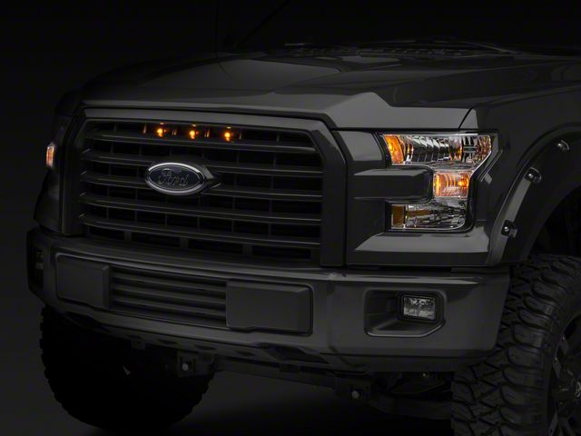 Raptor Style 5 Bar Grille Light Kit - Plug-and-Play (15-17 F-150 XLT; 2017 F-150 XL w/ STX Package)
