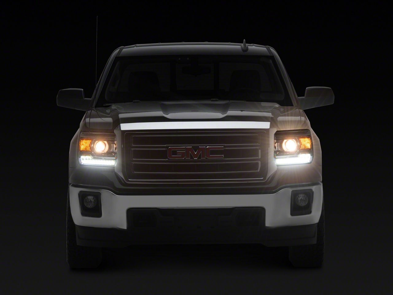 Oracle 19-21 GMC Sierra 1500 RGB+W Headlight DRL Upgrade Kit - ColorSHIFT - 1287-330