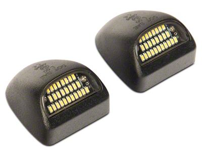 Raxiom Axial Series LED License Plate Lamps (07-14 Sierra 2500 HD)