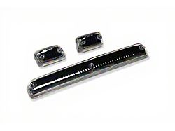 Raxiom LED Roof-Mounted Clearance Lights; Clear Lens; Amber LED (07-14 Sierra 2500 HD)