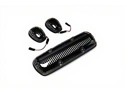 Raxiom LED Roof-Mounted Clearance Lights; Clear Lens; White LED (01-06 Sierra 2500 HD)