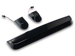 Raxiom LED Roof-Mounted Clearance Lights; Smoked Lens; White LED (20-26 Sierra 2500 HD)