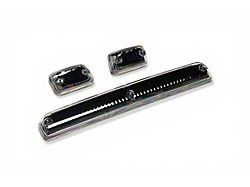 Raxiom LED Roof-Mounted Clearance Lights; Smoked Lens; White LED (07-14 Sierra 2500 HD)