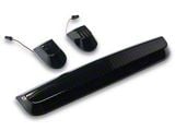 Raxiom LED Roof-Mounted Clearance Lights; Smoked Lens; White LED (20-26 Sierra 3500 HD)