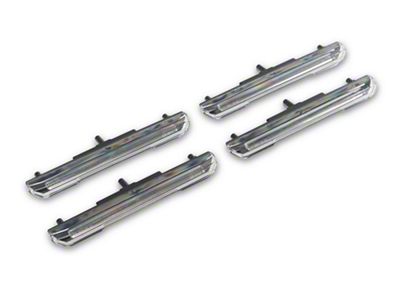 Raxiom V2 LED Side Markers; Clear Lens; White LED (20-26 Sierra 3500 HD)