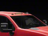 Raxiom LED Roof-Mounted Clearance Lights; Smoked Lens; Amber LED (20-26 Silverado 2500 HD)