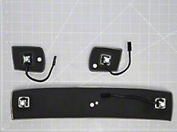 Raxiom LED Roof-Mounted Clearance Lights; Smoked Lens; White LED (15-19 Silverado 2500 HD)