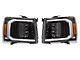 Raxiom LED Halo Surround Headlights; Black Housing; Clear Lens (07-14 Silverado 3500 HD)