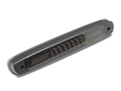 Raxiom V2 LED Third Brake Light; Chrome Housing; Smoked Lens (07-14 Silverado 3500 HD)