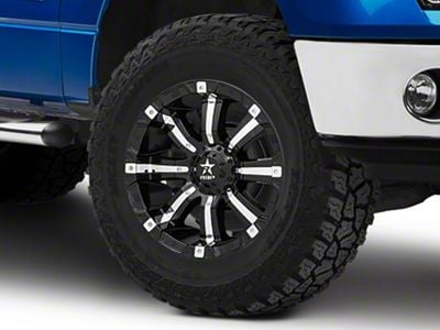 RBP 94R Black with Chrome Inserts 6-Lug Wheel; 20x10; 10mm Offset (09-14 F-150)