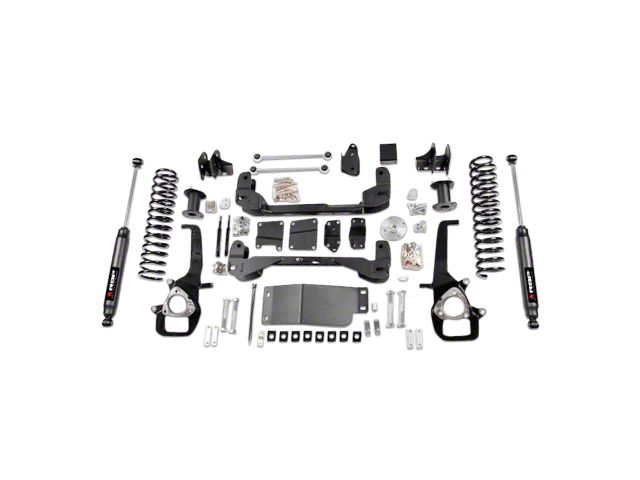 RBP 4-Inch Suspension Lift Kit with Shocks (09-12 4WD RAM 1500, Excluding TRX4)