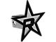 RBP Star Hitch Cover; Chrome/Black (Universal; Some Adaptation May Be Required)
