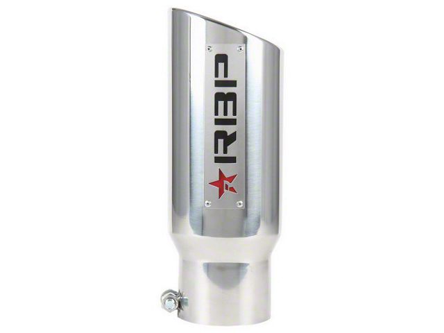 RBP RX-1 Stainless Steel Exhaust Tip; 4.50-Inch; Polished (Fits 3.50-Inch Tailpipe)