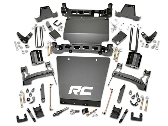 Rough Country 7-Inch MagneRide Suspension Lift Kit (14-18 4WD Sierra 1500 Denali w/ Stock Cast Steel or Aluminum Control Arms)
